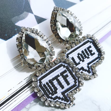 pop bijou × wappen big earring