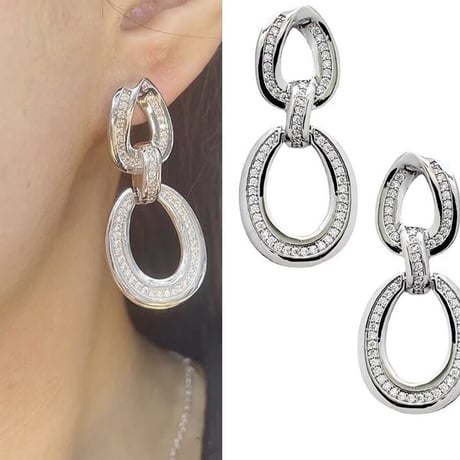 double loop stone pierce