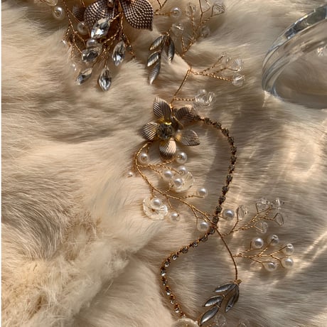 flower long hair accessory