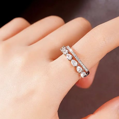 zirconia stone ring