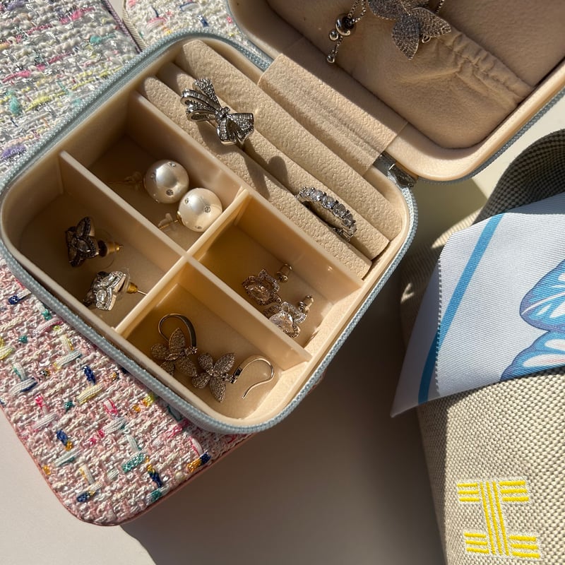 新品　Herlipto tweed jewelry box herlipto tweed jewelry box ノベルティ 【公式通販】