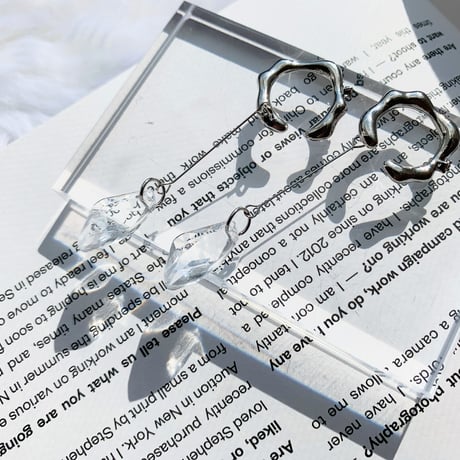 clear stone ear cuffs