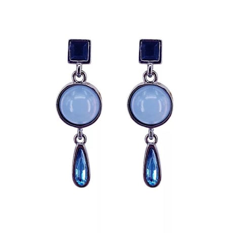 vintage Blue stone pierce