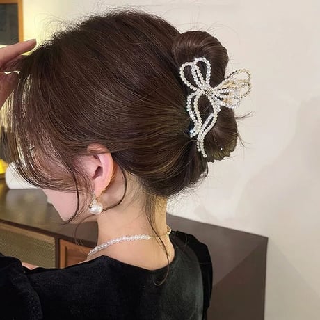 ribbon hair clip