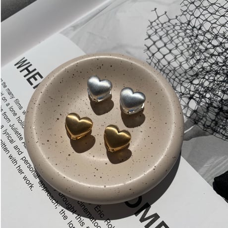 mat double heart  pierce