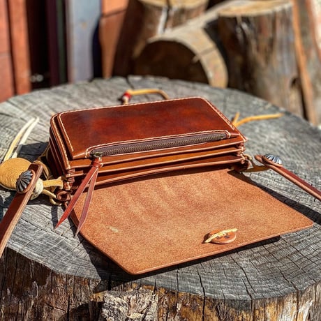 梟唄OWLSONG / SHOULDER  WALLET