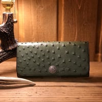 FUNNY / TRIFORD WALLET (OSTRICH)