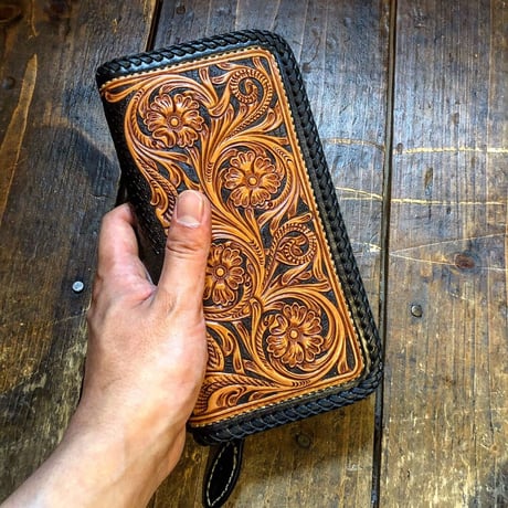 DEER HORN SMITH'S / CS-FULLZIP WALLET