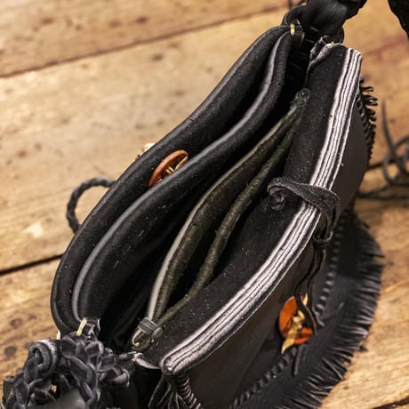 梟唄OWLSONG / DEER SKIN SHOULDER BAG(GR Specialorder)