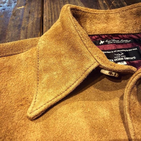 DEERHORNSMITH'S / EZODEER LEATHER SHIRT JACKET