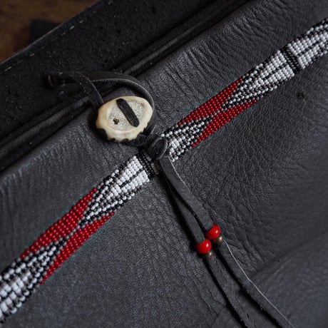 梟唄OWLSONG / DEER LEATHER SHOULDER BAG (GR-Special order)