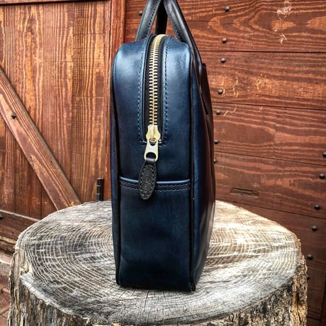 DEER HORN SMITH'S / Brief Case (Natural Indigo)