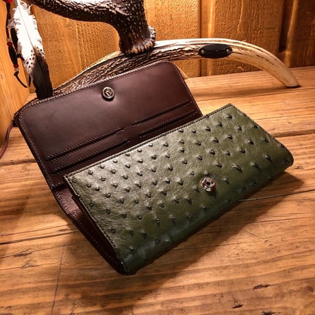 FUNNY / TRIFORD WALLET (OSTRICH)