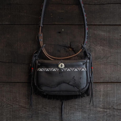 梟唄OWLSONG / DEER LEATHER BEADING BAG SETUP | GO
