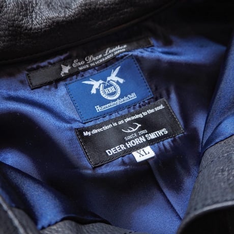HBHS × DEERHORNSMITH'S / EZODEER LEATHER JACKET "1st type"