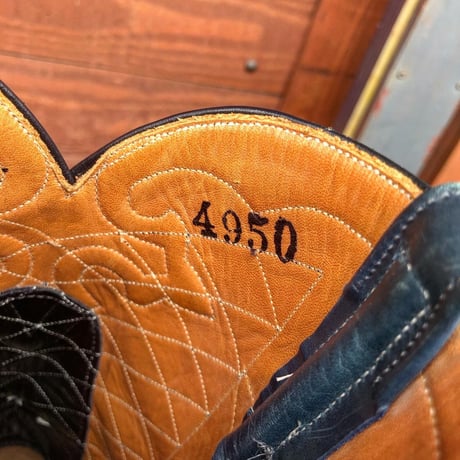RIOS of MERCEDES / Grip Rabber Sole Boots (NAVY / BLACK)
