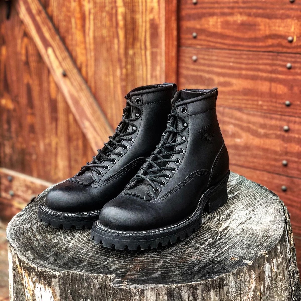 WHITE'S / SMOKE JUMPER OILED BLACK | GOLDRUSH O