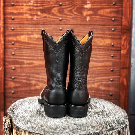 RIOS of MERCEDES / Crepe Roper Boots (BLACK/BLACK)