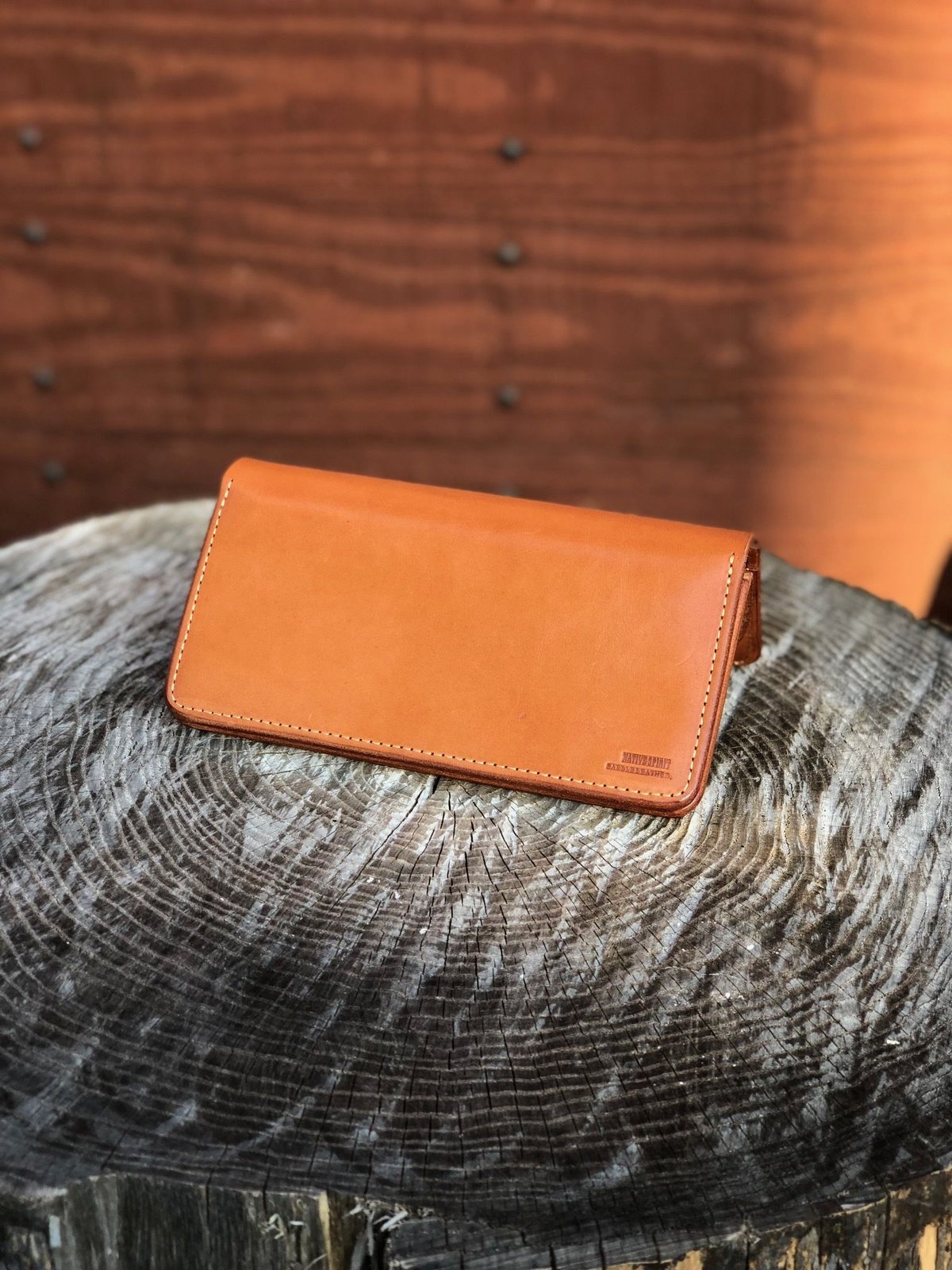 ネイティブスピリット　レザーウォレット RIDER'S WALLET/BLACK/NATIVE SPIRIT（ネイティブスピリット