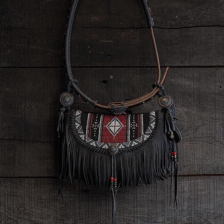 梟唄OWLSONG / DEER LEATHER BEADING BAG SETUP