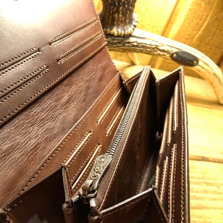 FUNNY / TRIFORD WALLET (OSTRICH)