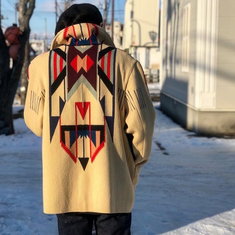 EarthSpirit original / CHIMAYO RUG JACKET(40's vintagerug)