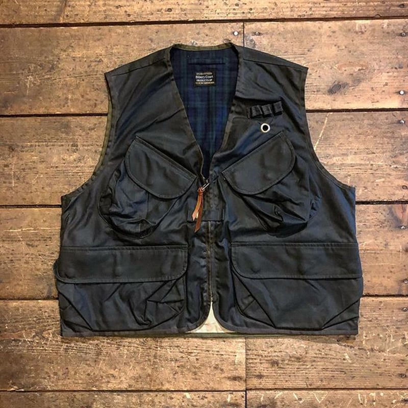 別注BONCOURA LIMITED STRIPE COTTON VEST 38