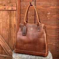 CORONADOLEATHER / AMERICAN BISON TOTE