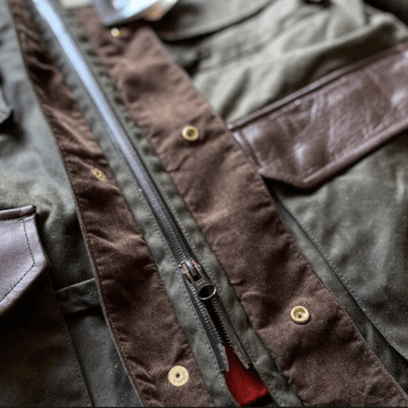 BiburyCourt / Waxedcotton fieldjacket