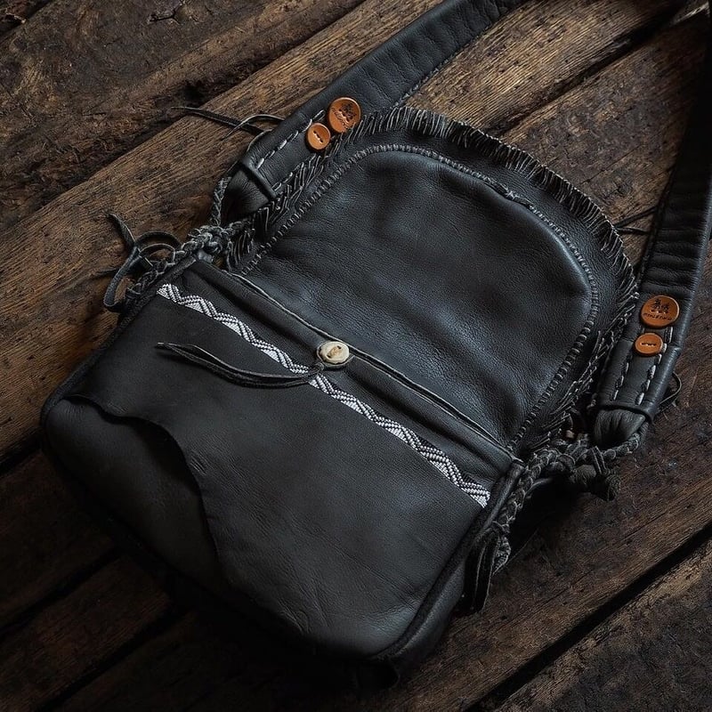 梟唄OWLSONG / DEER LEATHER SHOULDER BAG (GR Speci