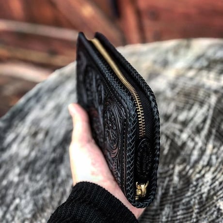 DEER HORN SMITH'S / CS-FULLZIP WALLET