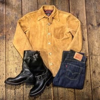 DEERHORNSMITH'S / EZODEER LEATHER SHIRT JACKET