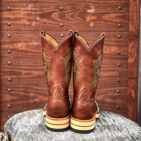 RIOS of MERCEDES / Crepe Roper Boots (CHOCO/CHOCO)