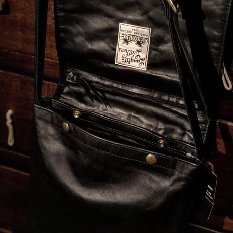 LanglitzLeathers /( Lining付き)Small Adjust Flap Postal Pouch