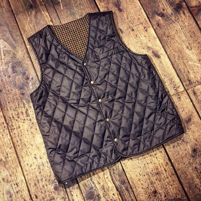 BiburyCourt / ガンクラブチェックツイードベスト | GOLDRUSH ONLIN