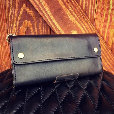 BACK DROP Leathers / LONG BILL WALLET