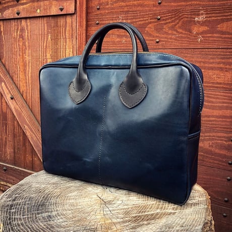 DEER HORN SMITH'S / Brief Case (Natural Indigo)