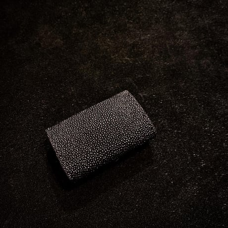 FUNNY / BOX COINCASE  "STINGRAY"  (BLACK)