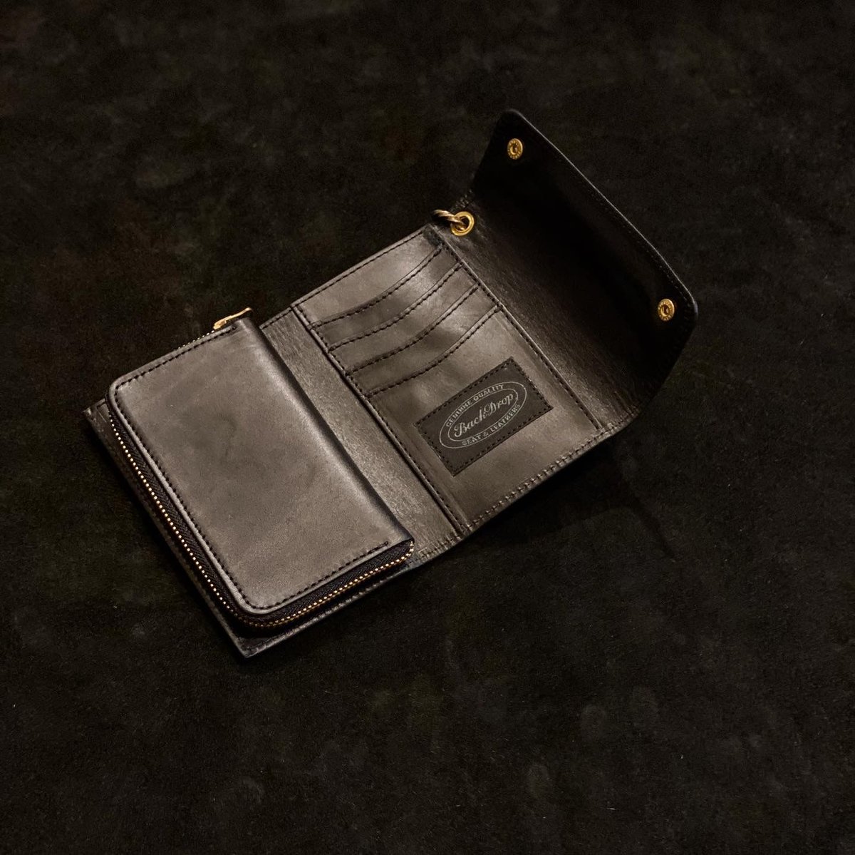 小物 BACKDROP Lethers MIDDLE BILL WALLET MIDDLE BILL WALLET | BACKDROP Leathers