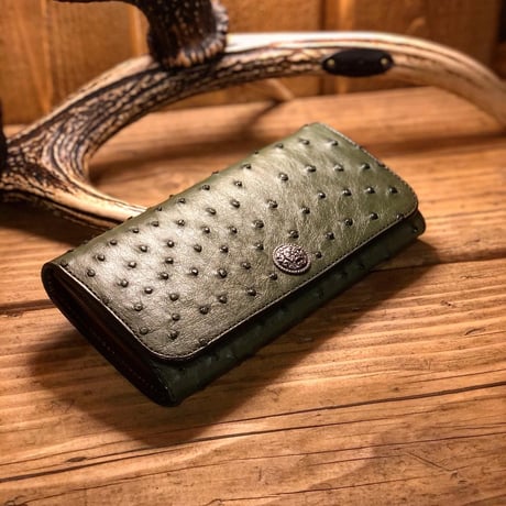 FUNNY / TRIFORD WALLET (OSTRICH)