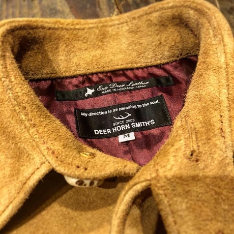 DEERHORNSMITH'S / EZODEER LEATHER SHIRT JACKET