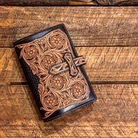 DEERHORNSMITHS Leather / C-SYSTEM NOTE BOOK COVER (Bible size)
