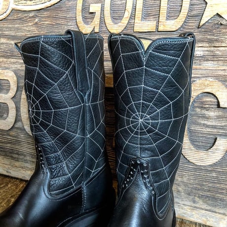 RIOS of MERCEDES / Crepe Sole Roper Boots(spider's web）