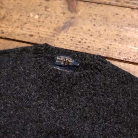 PENDOLETON / SHET LAND CREW NECK