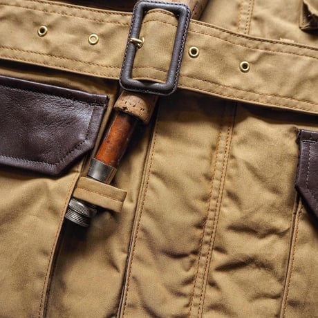BiburyCourt / Waxedcotton fieldjacket