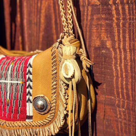 梟唄OWLSONG/ DEER LEATHER SHOULDER BAG