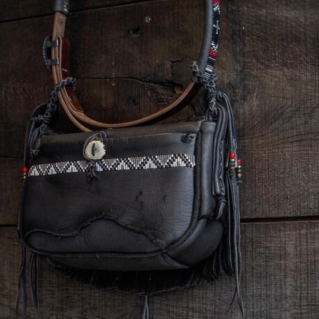 梟唄OWLSONG / DEER LEATHER BEADING BAG SETUP