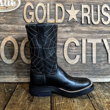 RIOS of MERCEDES / Crepe Sole Roper Boots(spider's web）