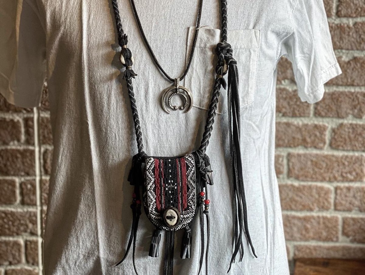 梟唄OWLSONG / DEER LEATHER PENDANT BAG | GOLDRUSH