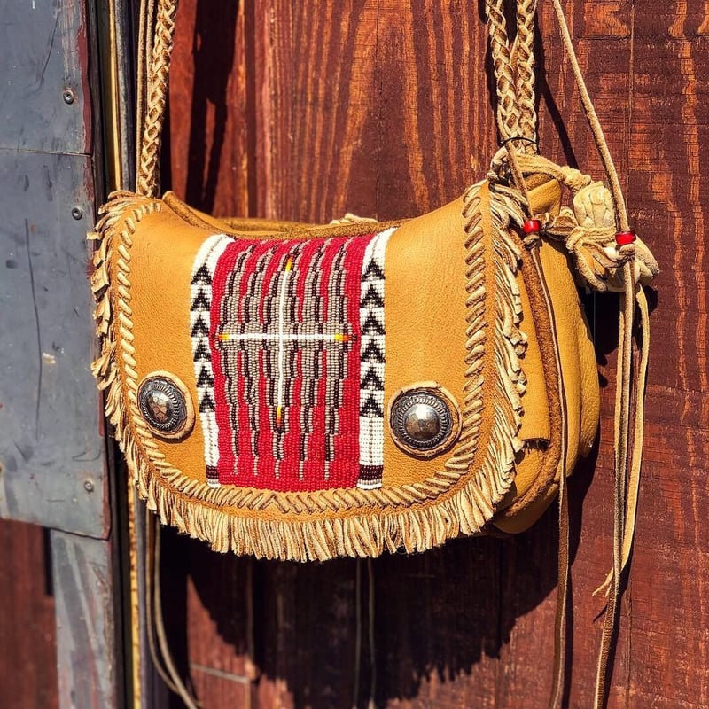 梟唄OWLSONG/ DEER LEATHER SHOULDER BAG | GOLDRUSH